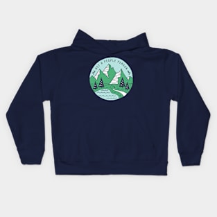 Not A People Person - Mountains Kids Hoodie